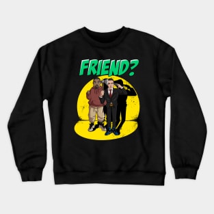 EM Friend Rapper Illustration Crewneck Sweatshirt